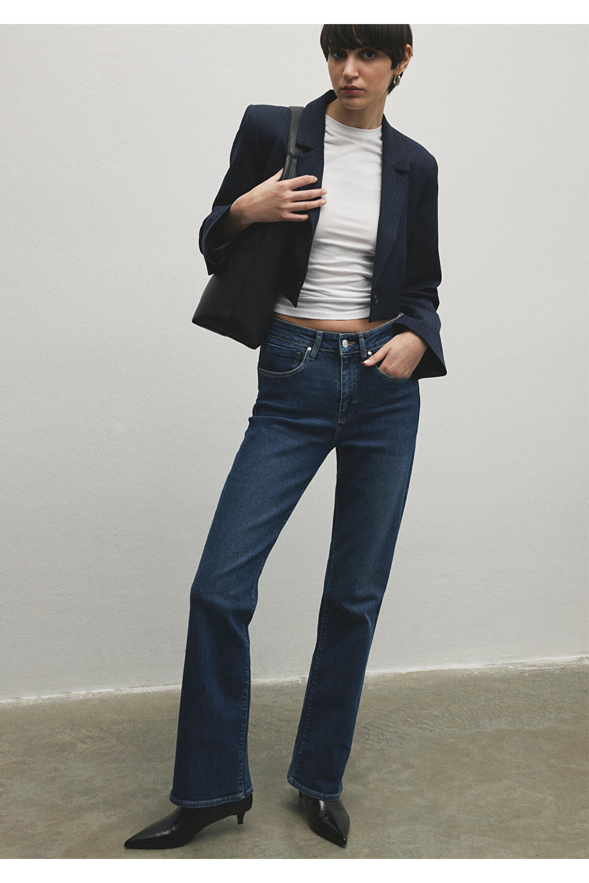 Mavi Bliss Premium Dunkle Jeanshose-85292 für Damen - 25/28