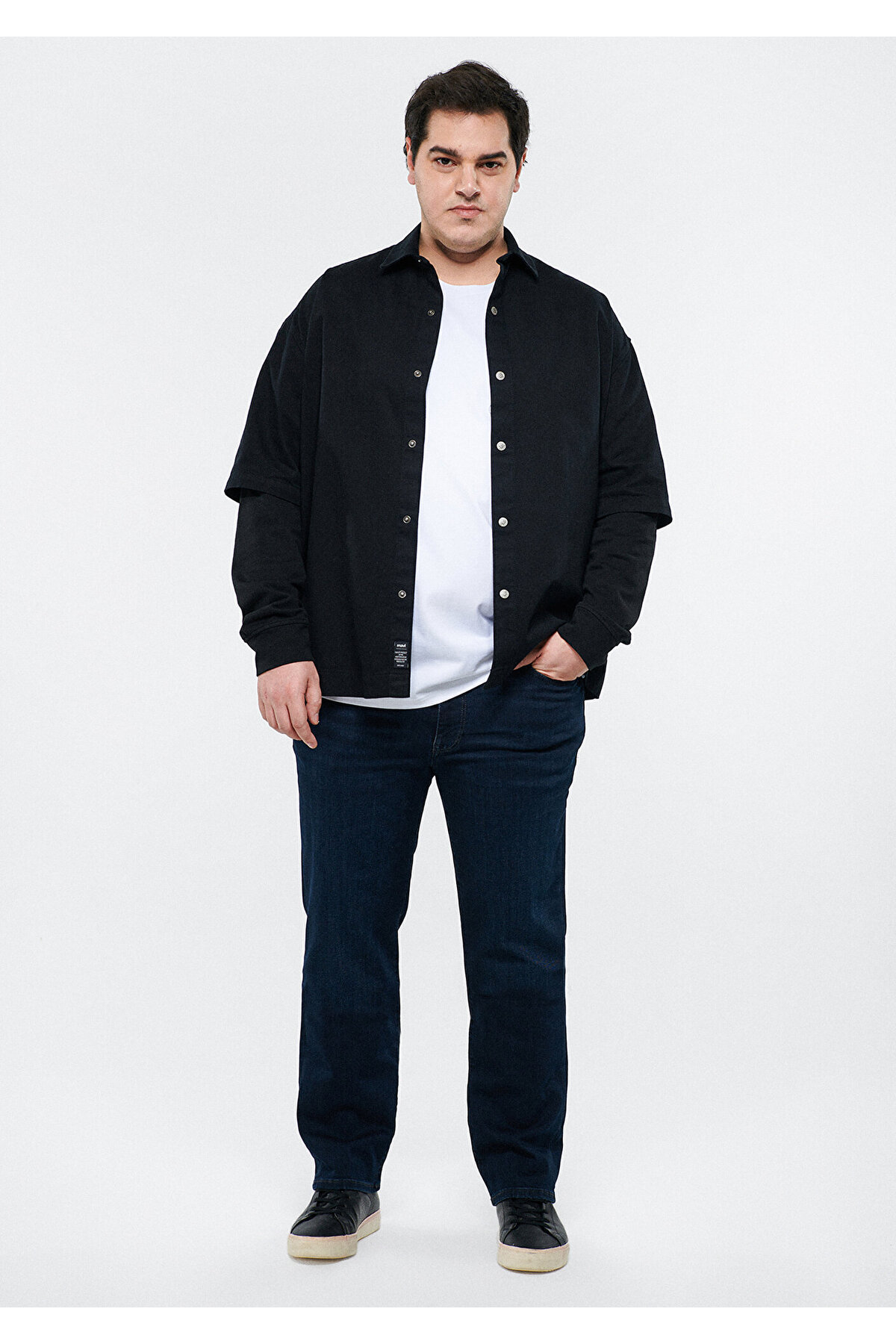 Mavi Hasan Black Ink Jeanshose für Herren - 48/32