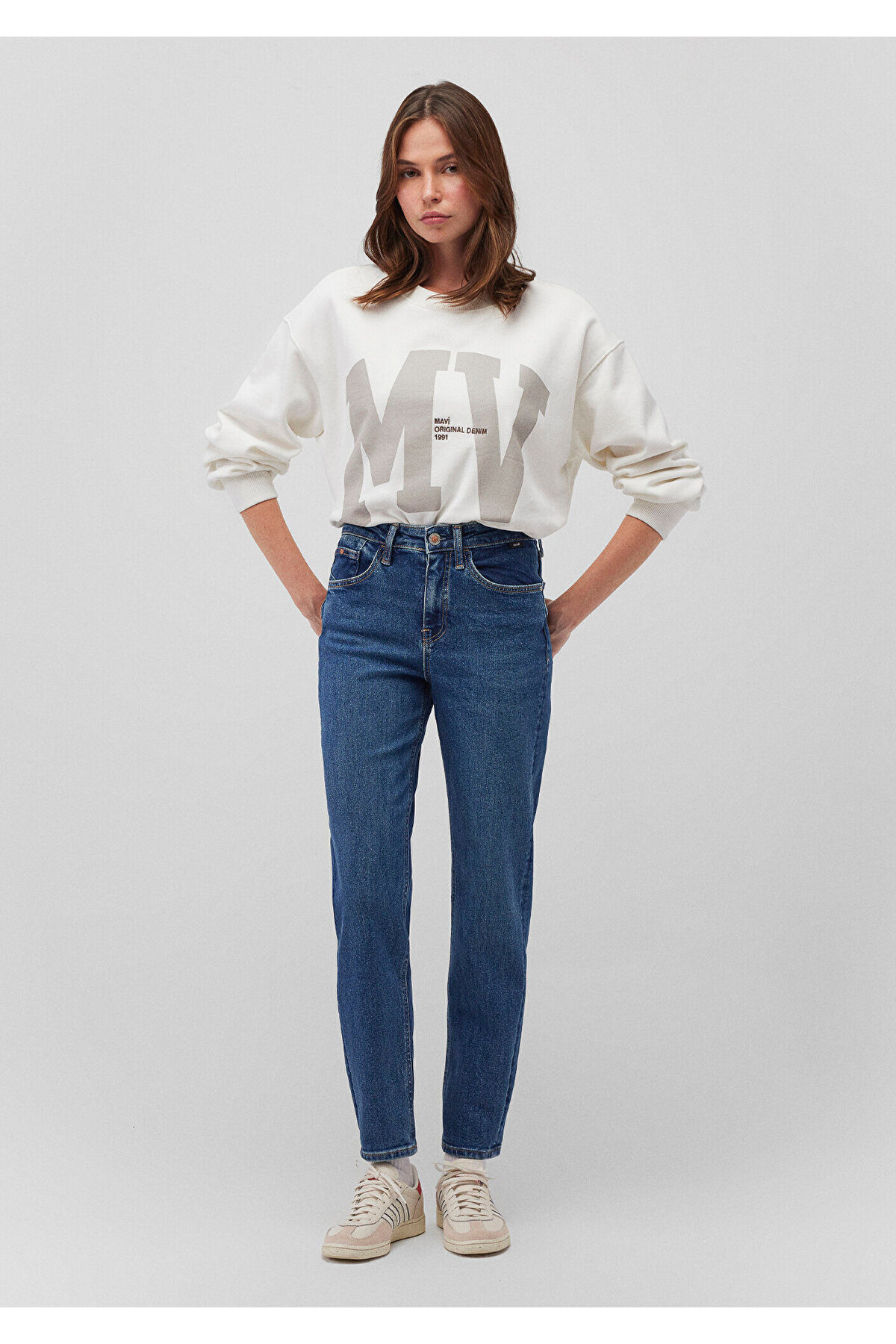 Mavi Cindy Vintage Indigo Jeanshose College 100277 -85272 für Damen - 23/27