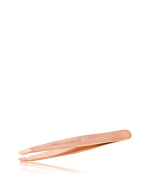 Tweezerman Mini Slant Tweezer Schräge Mini Pinzette, Rose Gold Pinzette
