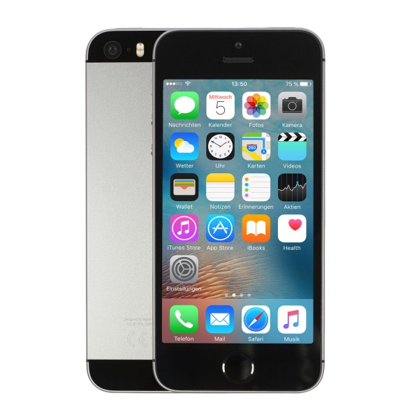 Apple iPhone SE Smartphone Handy 4 Zoll 16GB Speicher Space Grau