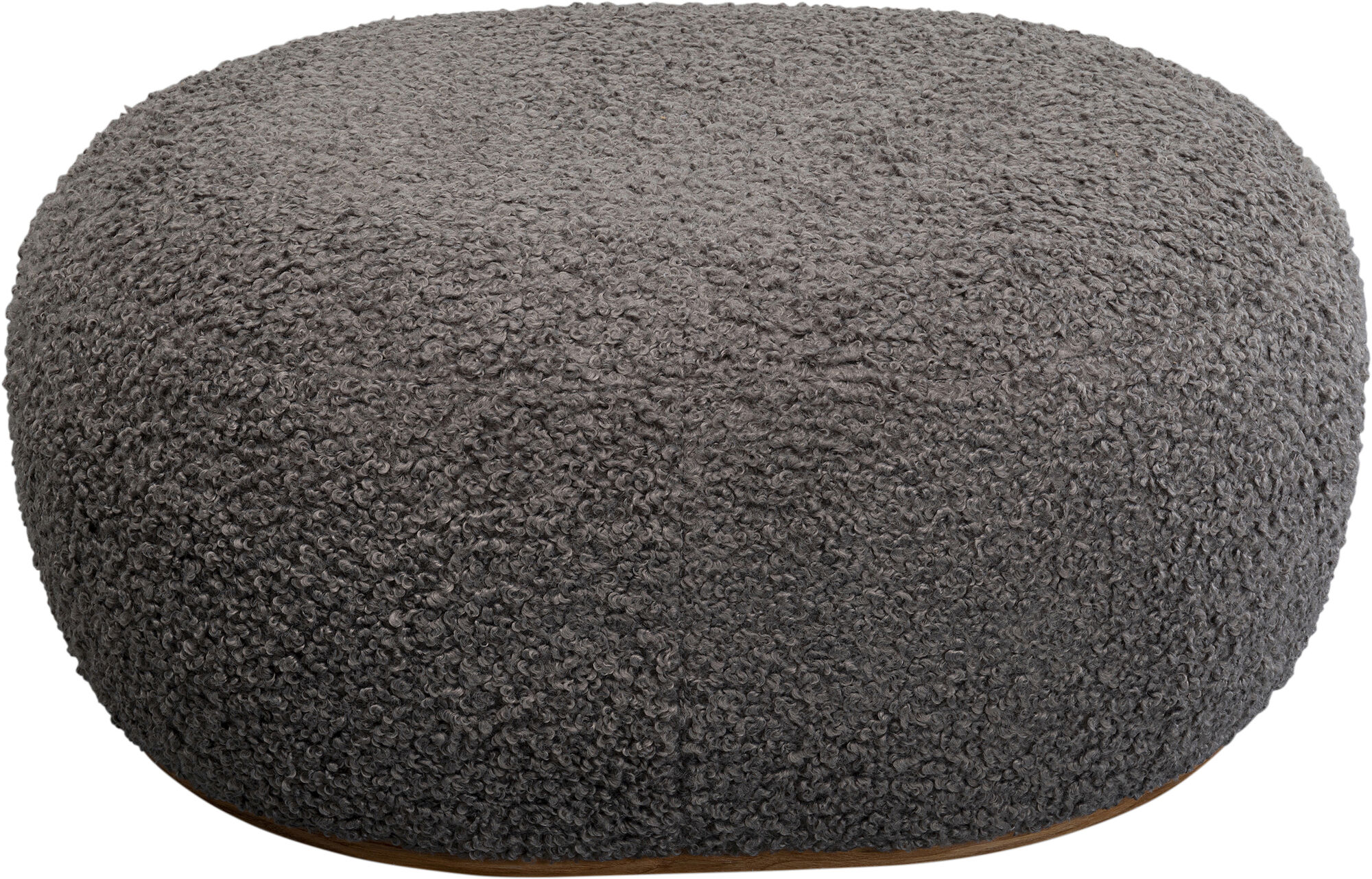 Hocker Pebble Boucle Grau 81cm