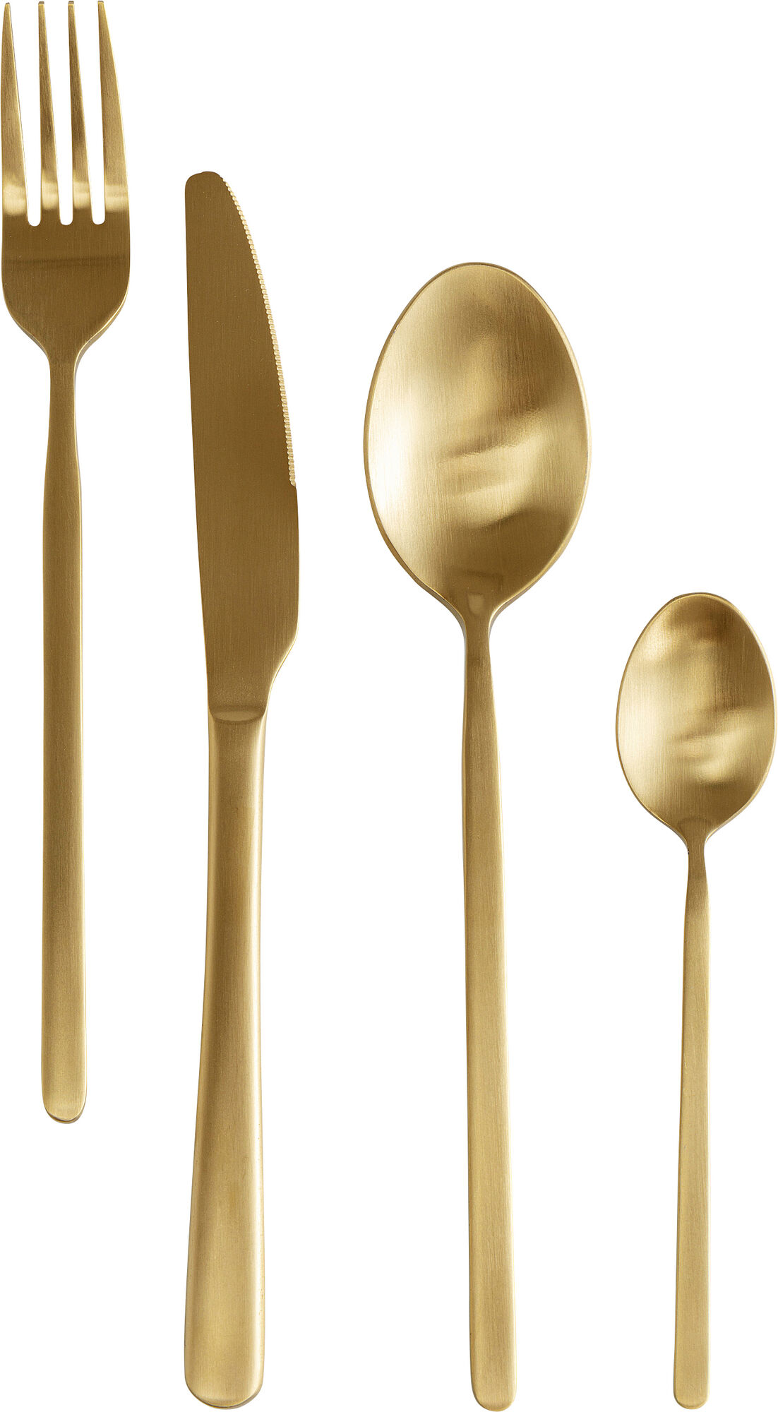 Besteck Gloria Matt Gold (16/tlg.)