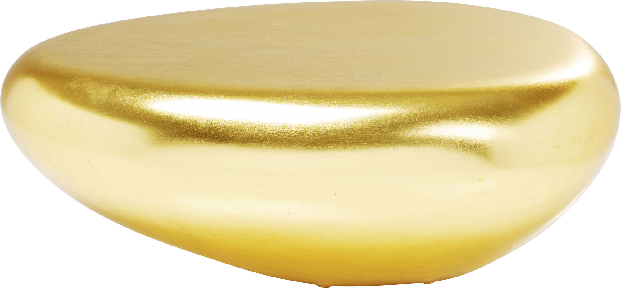 Couchtisch Pebble Gold 122x96