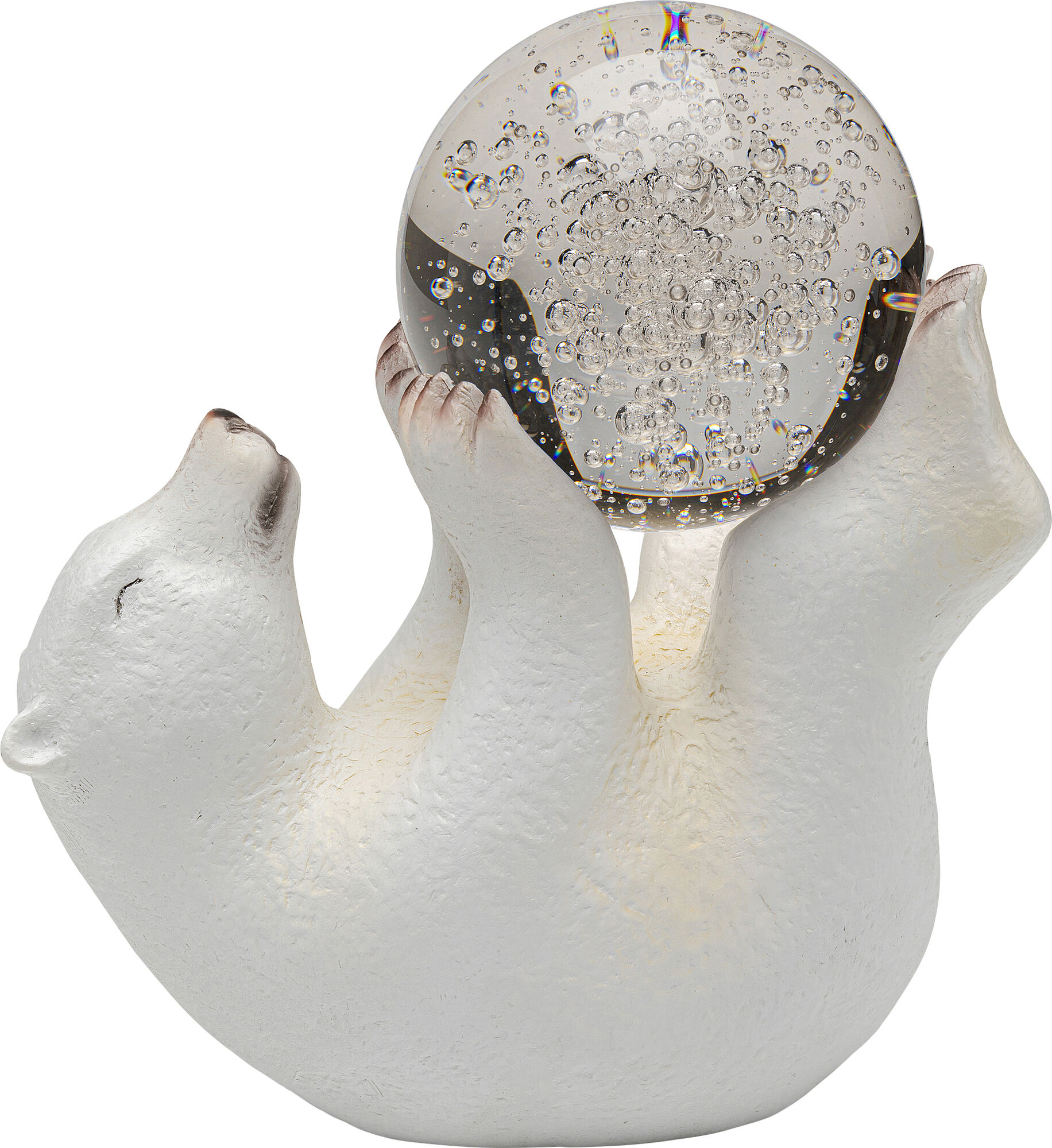 Deko Figur Disco Polar Bear 26cm