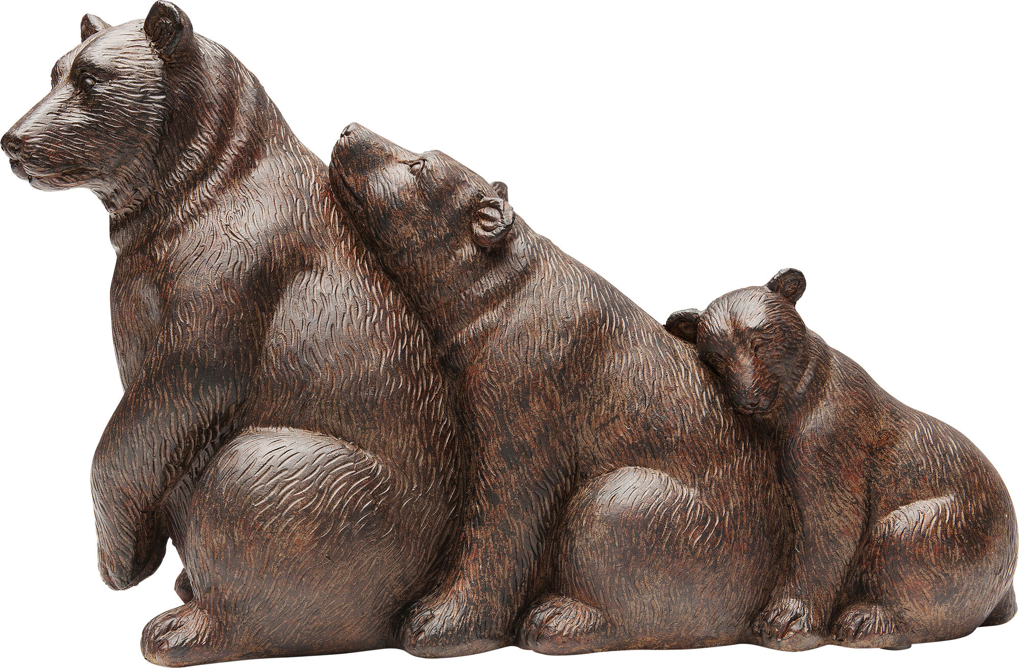 Deko Figur Relaxed Bear Family