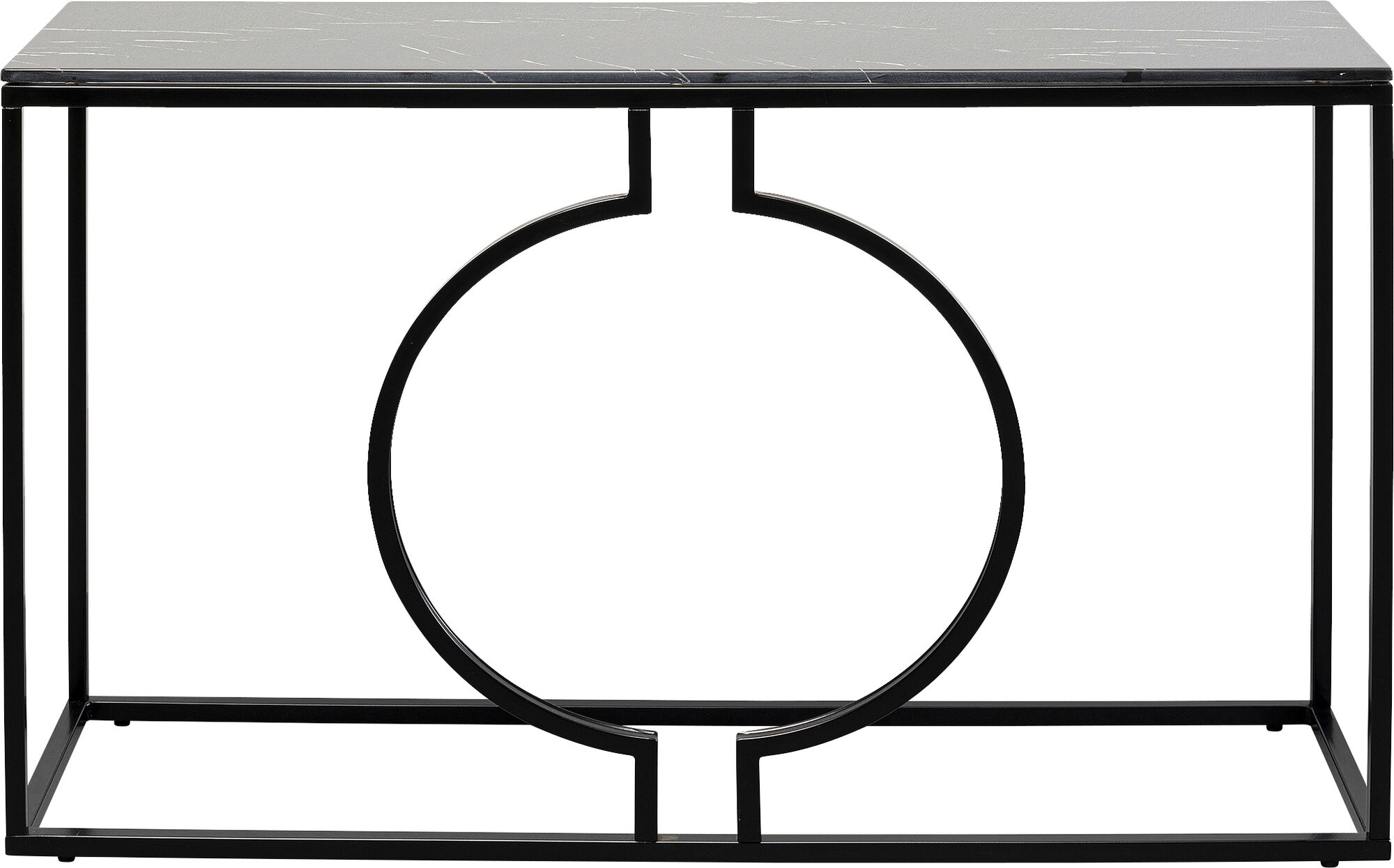 Konsole Miami Loft Schwarz 120x75cm