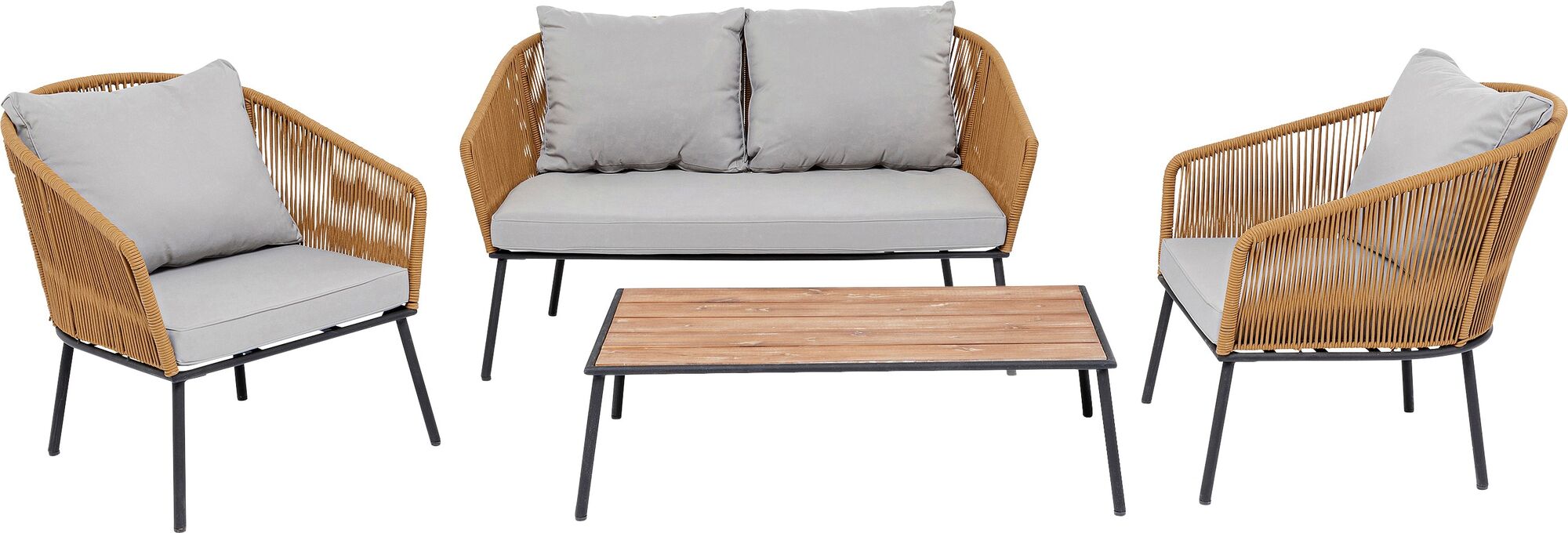 Sitzgruppe Elba Quattro Natur(4/tlg.)