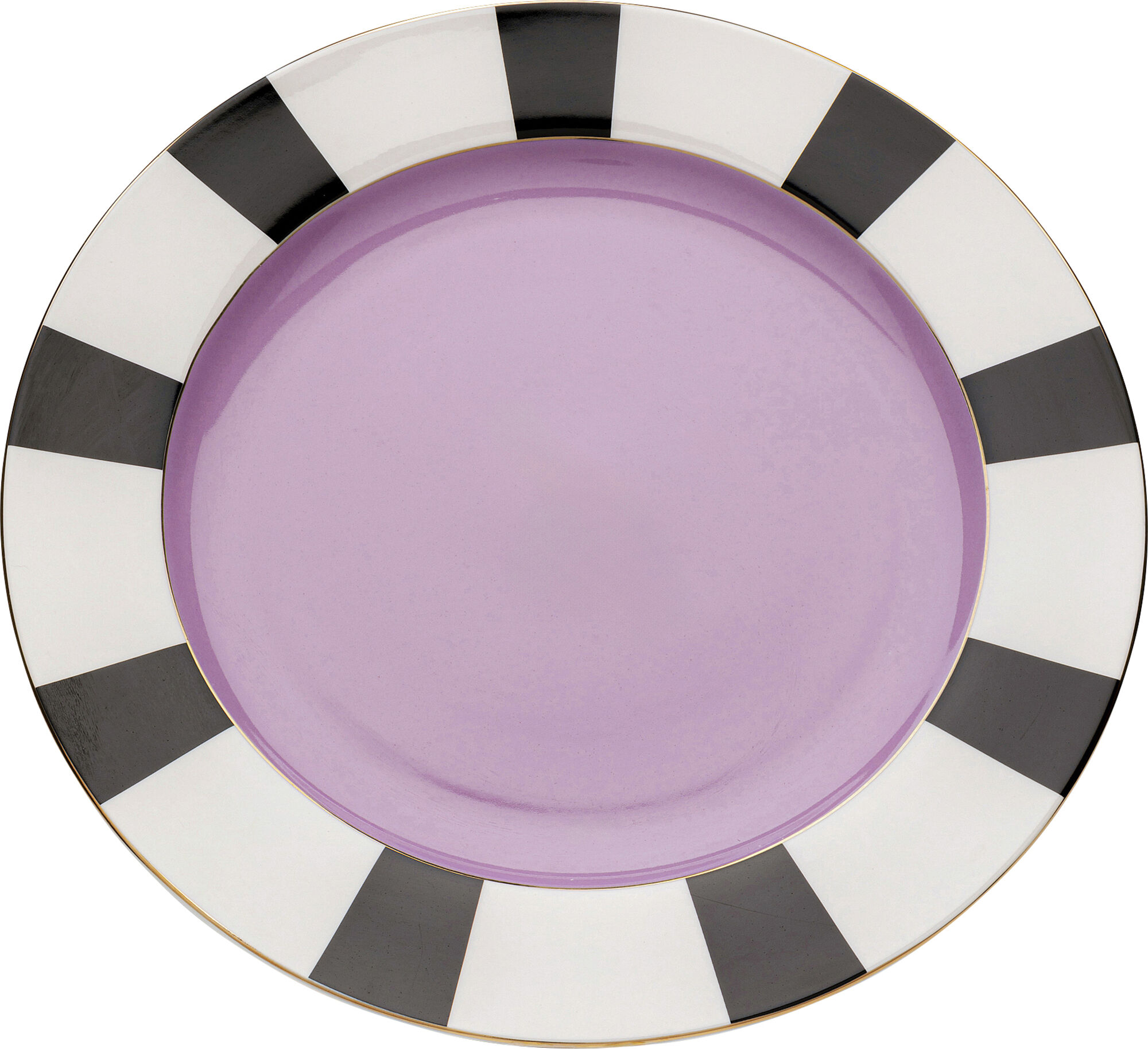 Teller Harlequin Lila Ø31cm