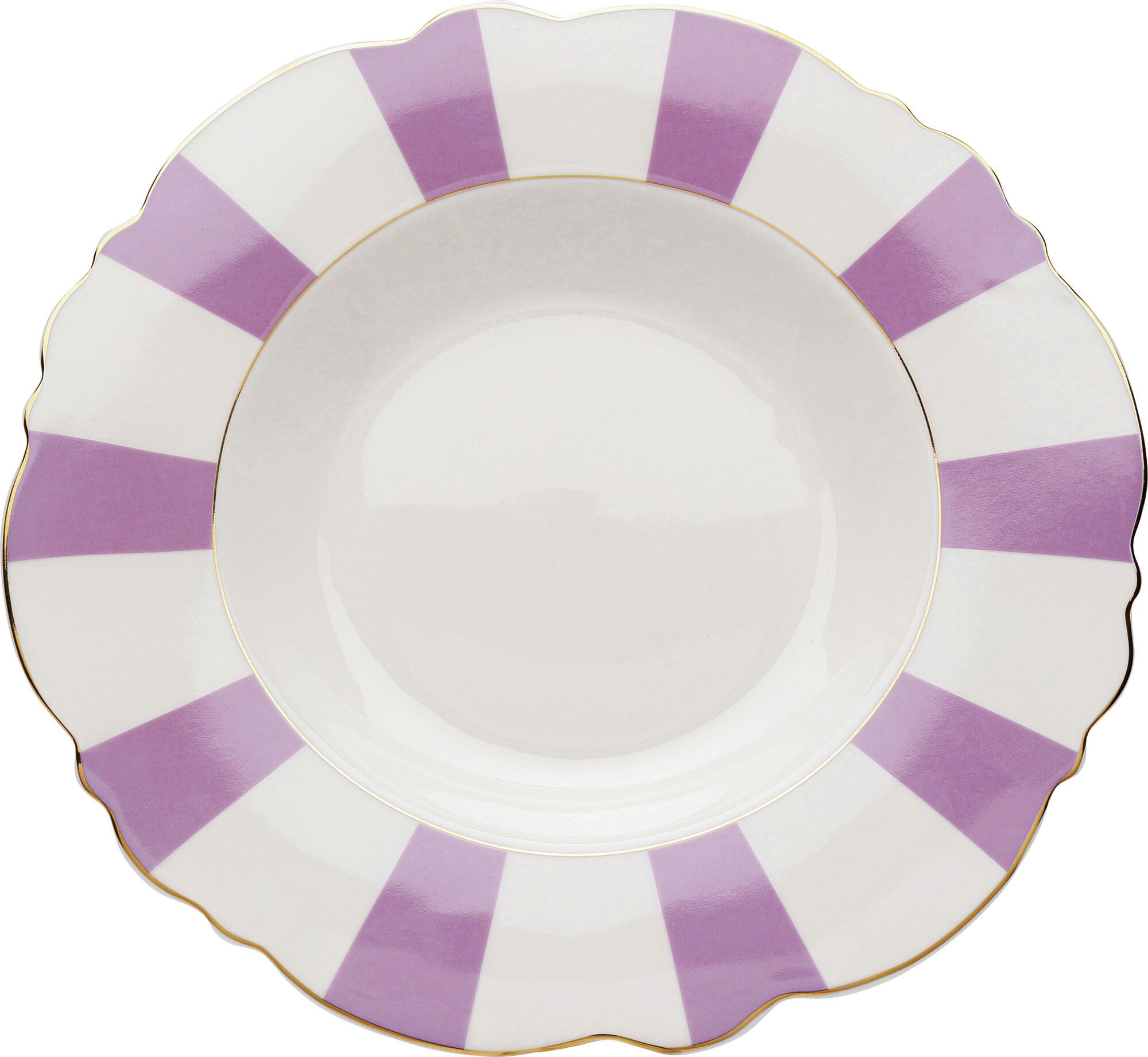 Teller Tief Harlequin Lila Ø23cm