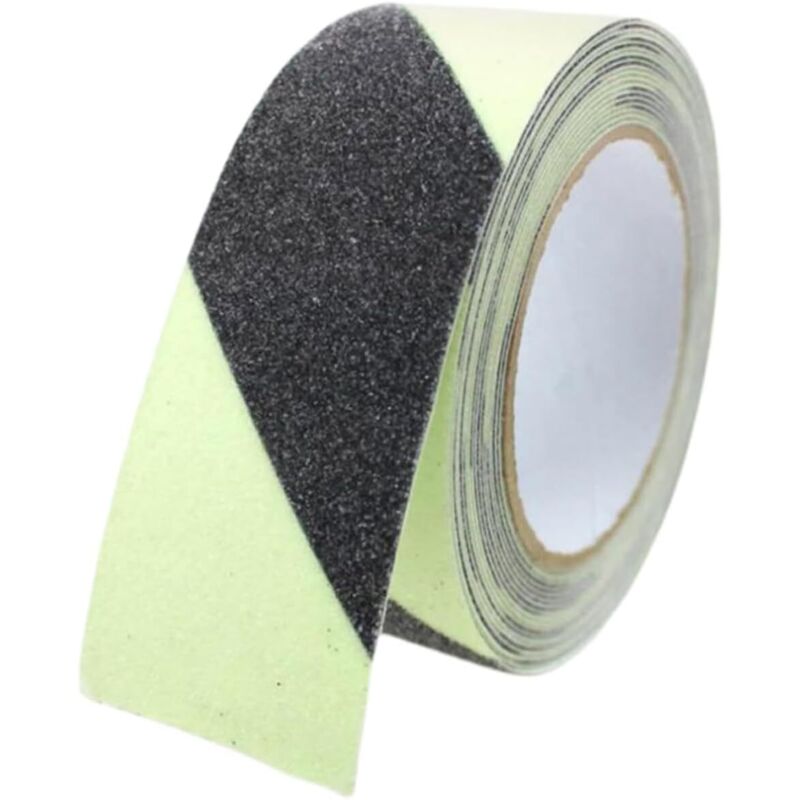 1 leuchtendes Anti-Rutsch-Warnband zur Sicherung von Treppen und dunklen Bereichen. Klebeband Anti-Rutsch-Klebeband, Anti-Rutsch-Aufkleberband 5 cm ×