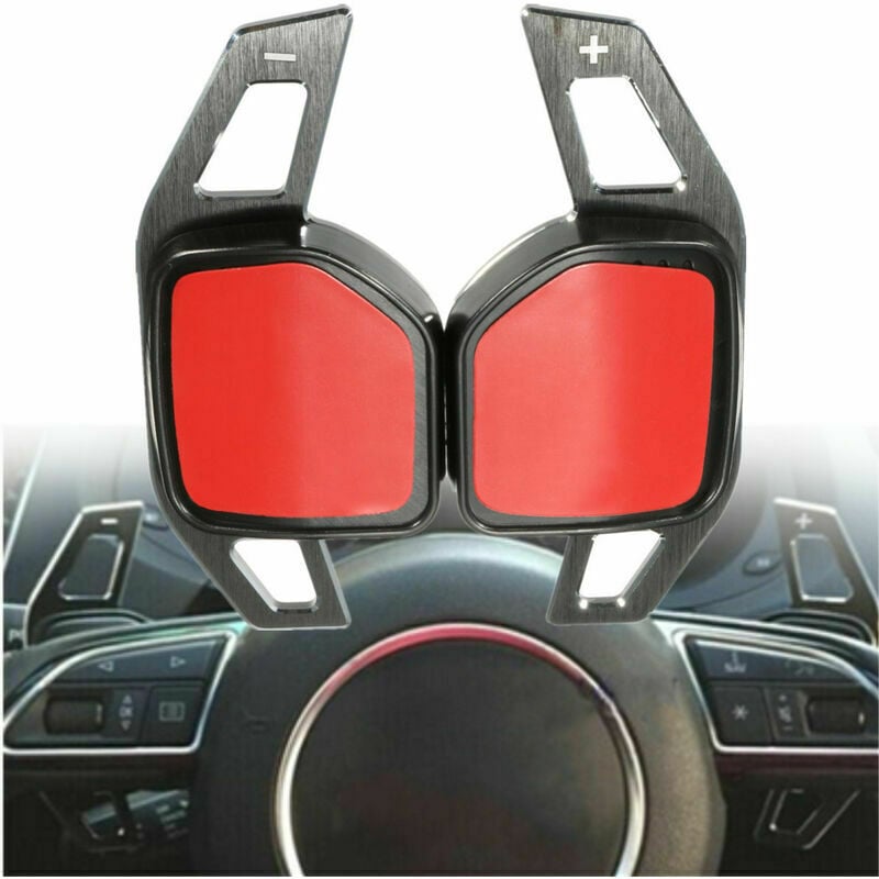 Aiperq - 1 paar Lenkrad Shift Paddle Verlängerung Für Audi A1 A3 A4 A6 A7 A8 Q5 Q7 tt R8