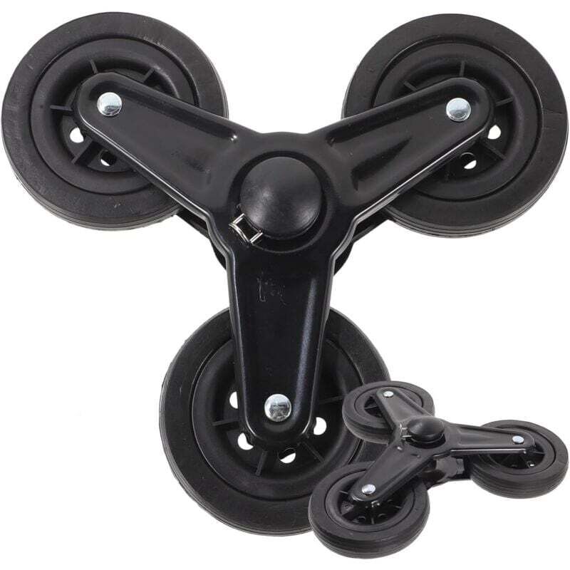 1 Paar Trolley-Räder, Hochleistungsrollen, Schubkarren-Gepäckwagen-Räder, Hochleistungs-Trolley-Rollen, Einkaufswagen-Räder, vier Räder, Koffer,