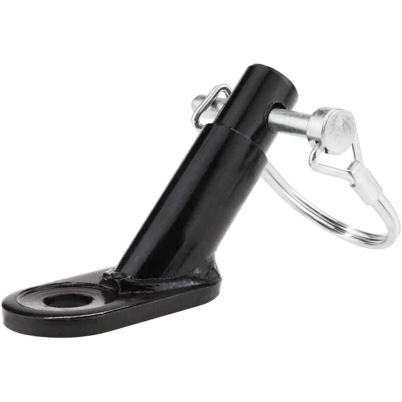 1 Stück Fahrrad-Anhängerkupplung aus Stahl, Fahrradadapter, Anschluss, Fahrrad-Anhängerkupplung für Anhänger, Frachtmontage, Koppler für die meisten