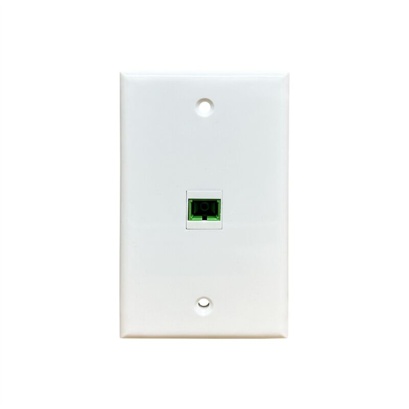 1-Port-Glasfaser-Wandplatte sc Simplex Optic Optical ohne 1-Gang-Montagehalterung, b