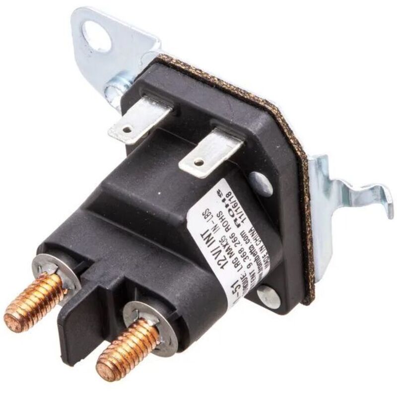 1 Rasentraktor-Magnetschalter, 12V-Anlasserrelais, 100A, 4 Anschlüsse, kompatibel mit MTD Cub Cadet für Aufsitzmäher und Rasentraktoren