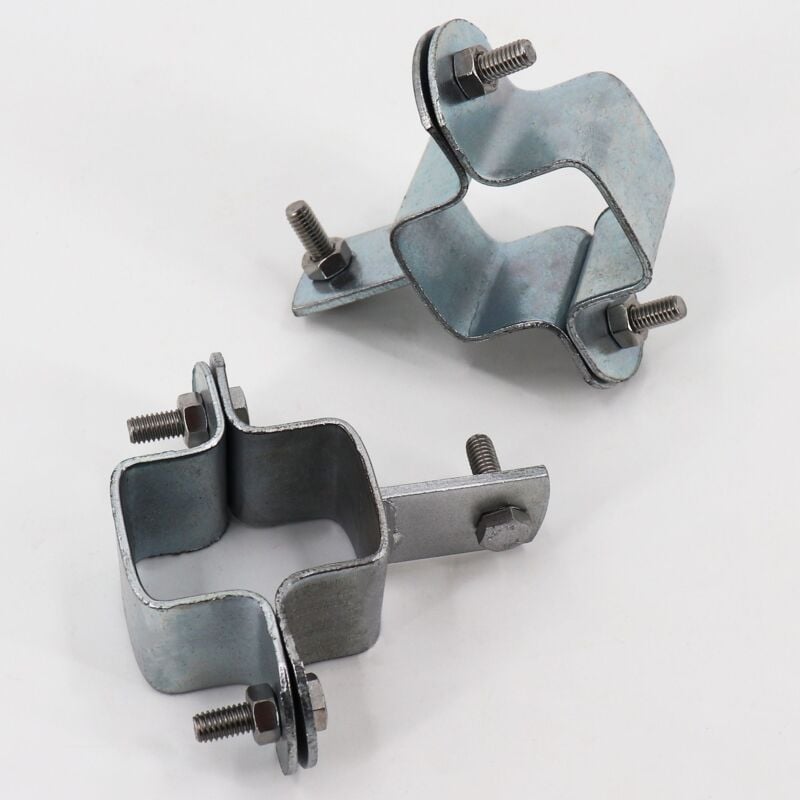 Aquagart - 1 Schelle für Z-Profil Pfahl Wildzaun Forstzaun Knotengeflecht Weidezaun