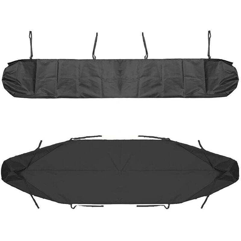1 schwarze (200 cm) Schutzhülle für Markisen, 4 m staubdichte Schutzhülle für Terrassenmarkisen, Aufbewahrungshülle für Terrassenmarkisen,