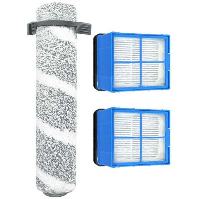 1 Set Akku-Staubsauger-Ersatzteile, XU, passend für Bissell 3930F/V2/3999Z Akku-Staubsauger (1 Bürstenwalze + 2 Filter) - KZQ