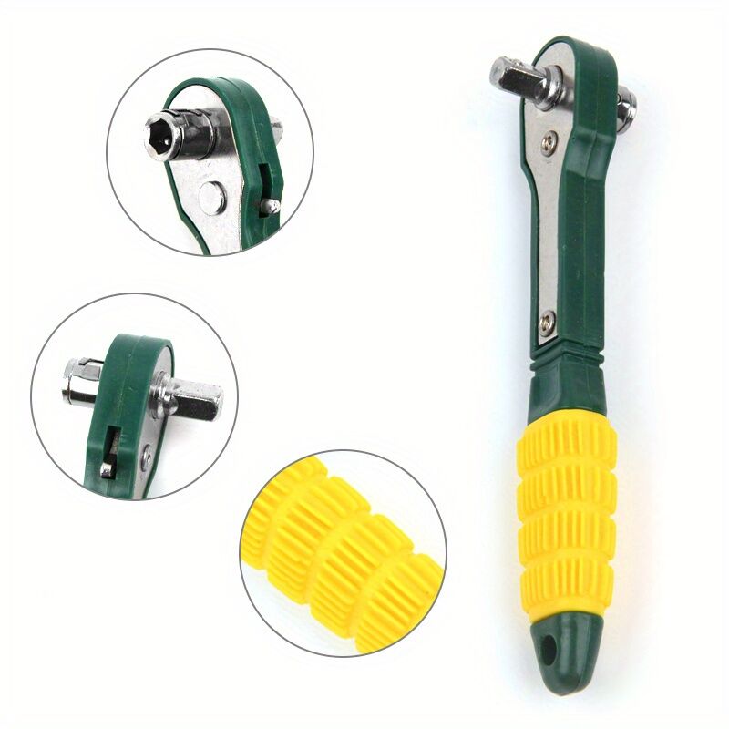 1 Stück 1/4 Ratschenschaft-Schraubendreher, Schnell-Steckschlüssel-Werkzeug, Mini-verstellbares Heim-Reparatur-Werkzeug