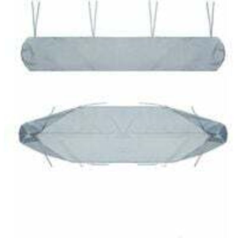 x 3,5 m graue Markisen-Schutztasche, einziehbare manuelle Markisen-Aufbewahrungsabdeckung, wasserdichte, staubdichte Schutzhülle für Terrassenmarkisen