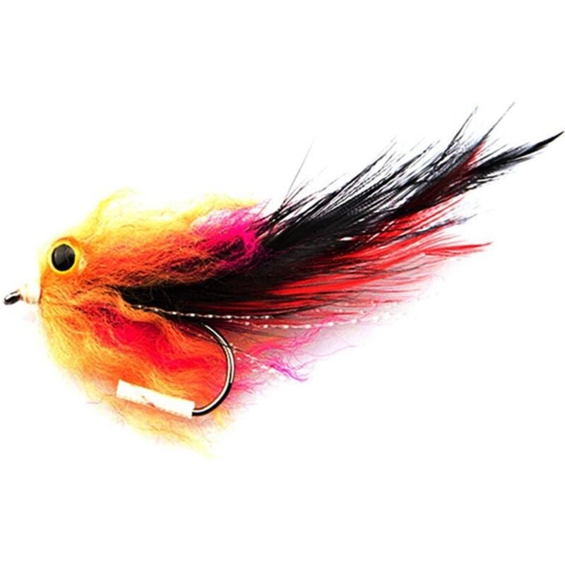 Tlily - 1 Stück/ Beutel Neue Forelle Regenbogenforelle Lachs Streamer Fly für Fliegenfischen Fliegen Größe 4 Haken