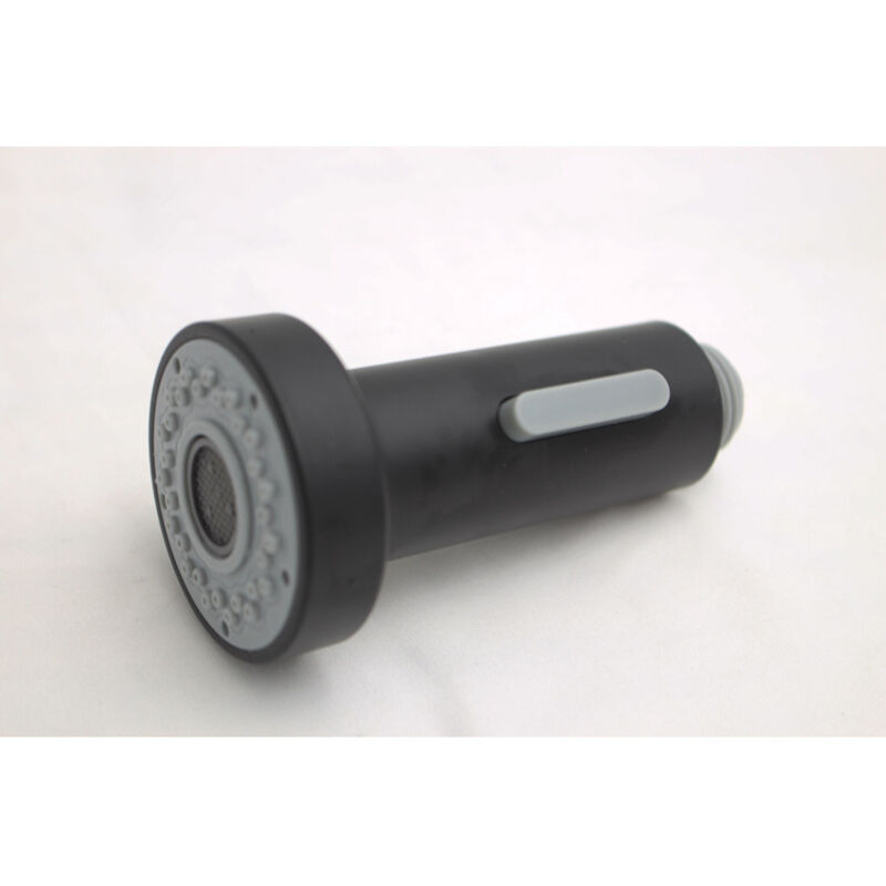 1 stück Schwarz Dusche Wasserhahn Mischbatterie Küche Waschbecken Drücken Sie Unten Pro Kopf 2 Funktionen Jets Küche Mischbatterie Dusche Universum