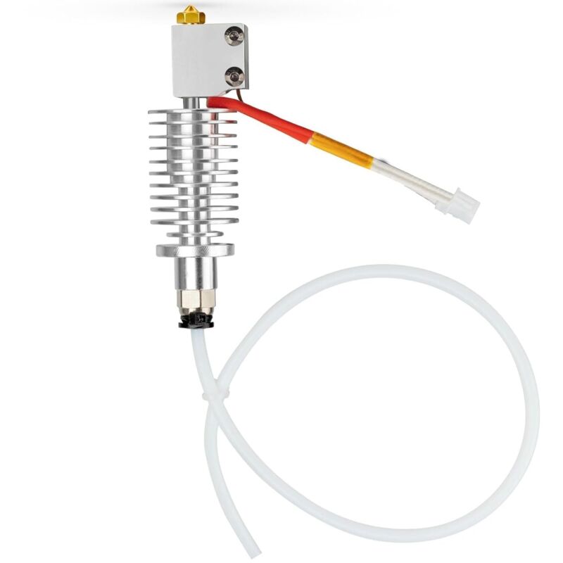 1 Stück Ersatz-Extruder, gerades Metall, V5 J-Head, Hot-End für Anycubic I3 Jumbo Extruder, 3D-Druckerzubehör, Extruder, Anycubic Head (weiß)