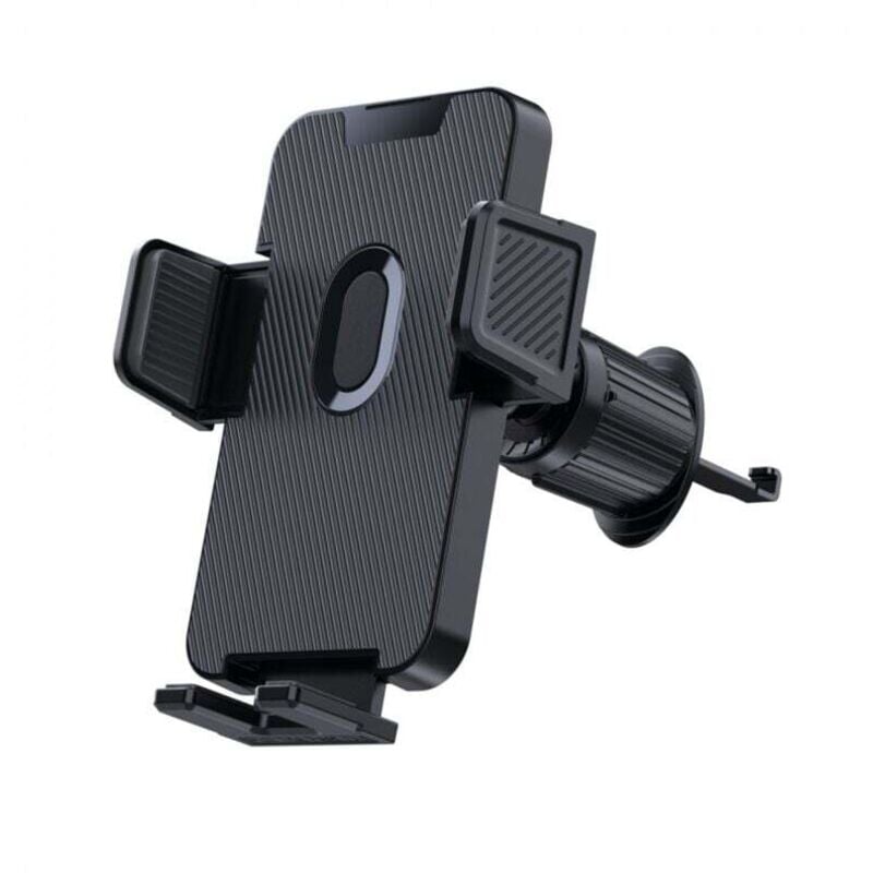 XVX - 1 pz Supporto per telefono da auto nero Supporto per telefono da auto girevole a 360 gradi per bocchetta dell'aria dell'auto Supporto per auto