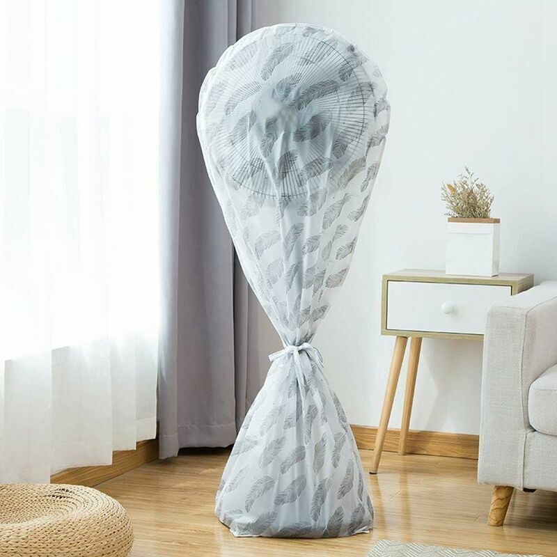 Jalleria - 1 Stück Staubdichte Schutzhülle für elektrische Ventilatoren zum Schutz des elektrischen Ventilators (Feder)