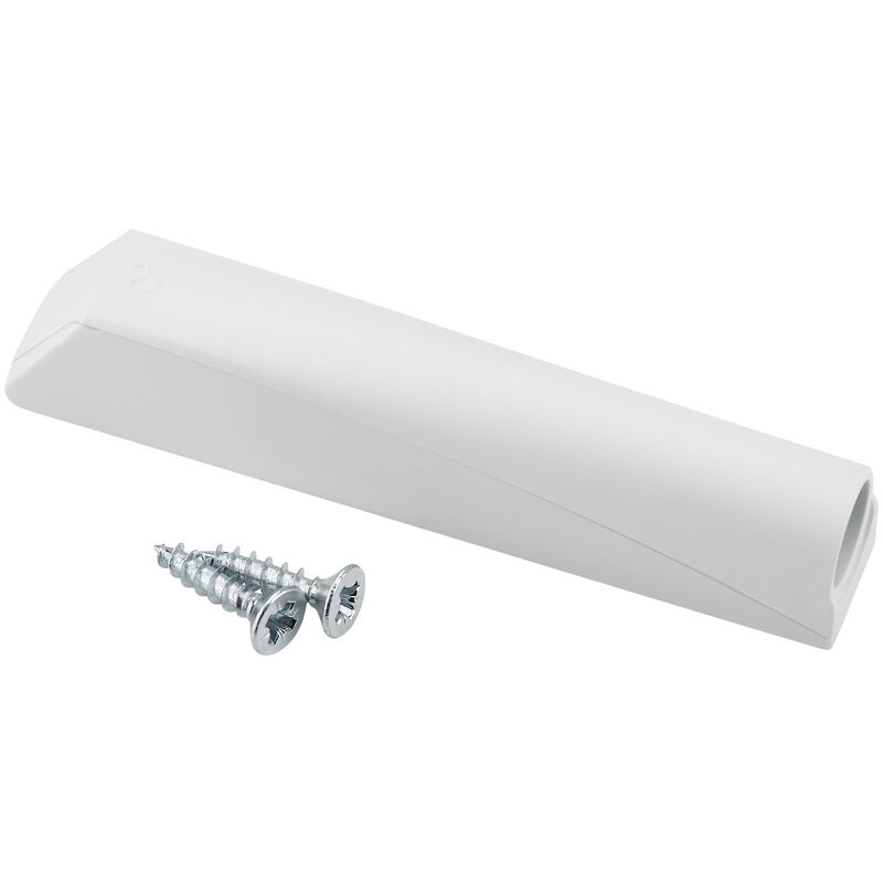 So-tech - 1 Stück K-Push Einbauadapter in weiß für Türdämpfer Push-To-Open für grifflose Möbelfronten PtO Adapter für Drucköffner Druckschnapper für