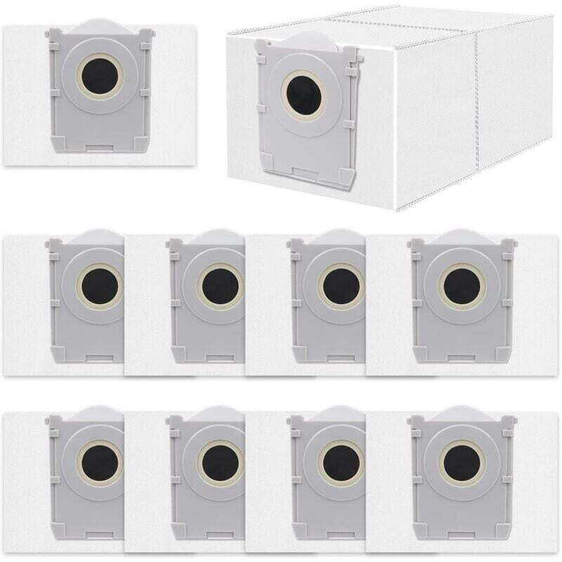 10 Ersatz-Staubbeutel für ECOVACS T50 Pro Omni/T50 Max Pro/T50 Omni/X8 PRO/X9 PRO Saugroboter, XU, Aktivkohle-Staubbeutel-Zubehör - KZQ