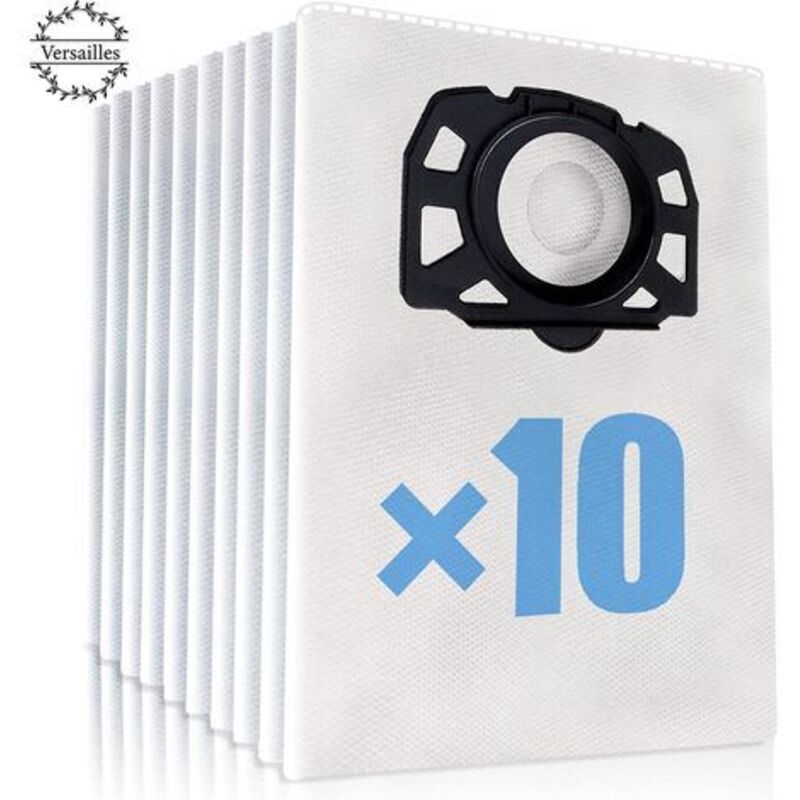 10 pcs vacuum cleaner bag karcher vacuum cleaner bag WD4 WD5 WD6 WD4 Premium WD5 Premium karcher bag MV4, MV5 and MV6 Dust filter bags for Karcher