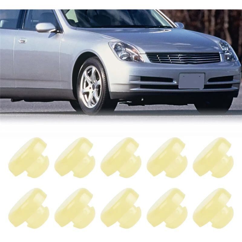 10 Stück Auto-Bremskupplungspedalschalter Gummistopper 46584-S0100 für Altima Frontier Maxima Sentra Versa Autoteile