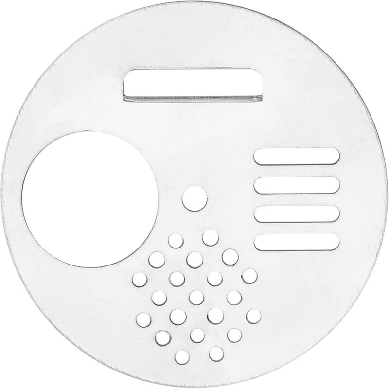 10 Stück Edelstahl-Bienenstockeingangstore, runde Bienenstockscheiben, Windschutzgitter, Imkerzubehör