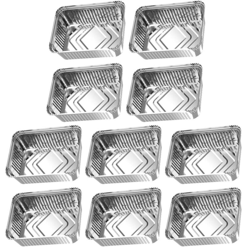 10 Stück Grill-Backbleche, Küchenzubehör und multifunktional zum Kochen von Fisch, Fleisch, Käse und Reis