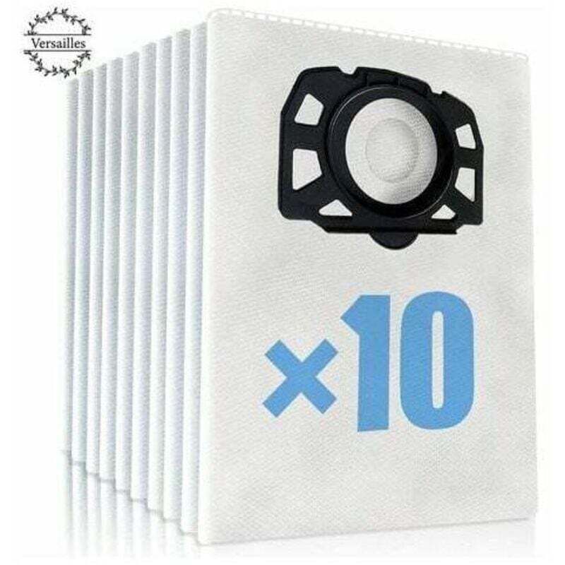 10 Stück Kärcher Staubsaugerbeutel Staubsaugerbeutel WD4 WD5 WD6 WD4 Premium WD5 Kärcher Premiumbeutel MV4, MV5 und MV6 Staubfilterbeutel für Kärcher