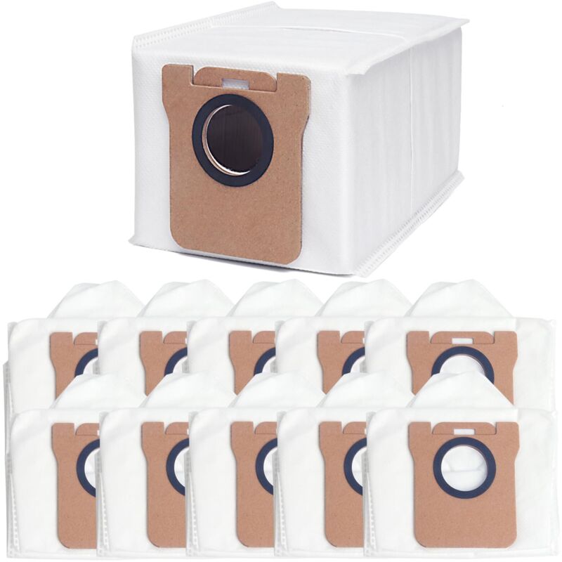 10 Stück Staubsaugerbeutel für Xiaomi X20+ / Xiaomi X10+, Dreame L10s Ultra, Dreame L10 Ultra, L20 Ultra, X40 Ultra Saugroboter, Staubbeutel Ersatz