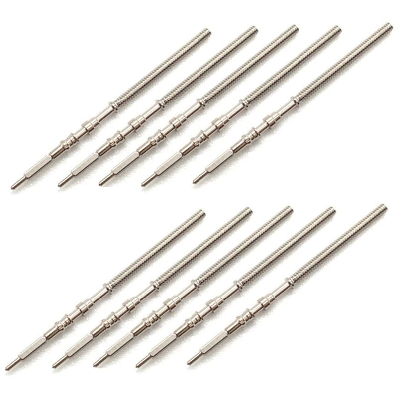 10 StüCk Uhrwerk Uhr Stahl Schaft Krone Kit Uhr Teile Teile NH35 NH36 NH38 NH39 Uhrwerk Uhr Ersatzteile Teile