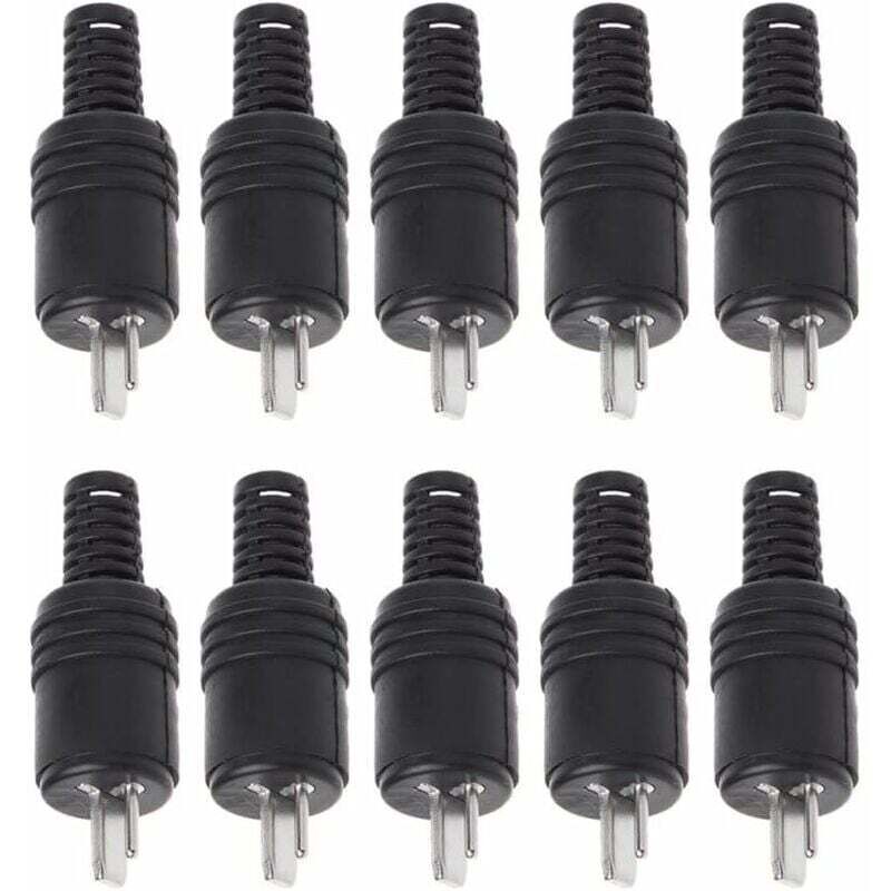 10 stücke 2 Pin DIN Lautsprecher Stecker 2 Pin Buchse HiFi Lautsprecher Kabel Löten Stecker