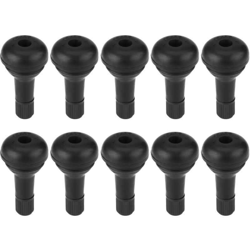 Ej.life - 10 Stücke Auto TR415 Rad Snap In Reifen Reifen Ventilschaft Kurze Gummiventil