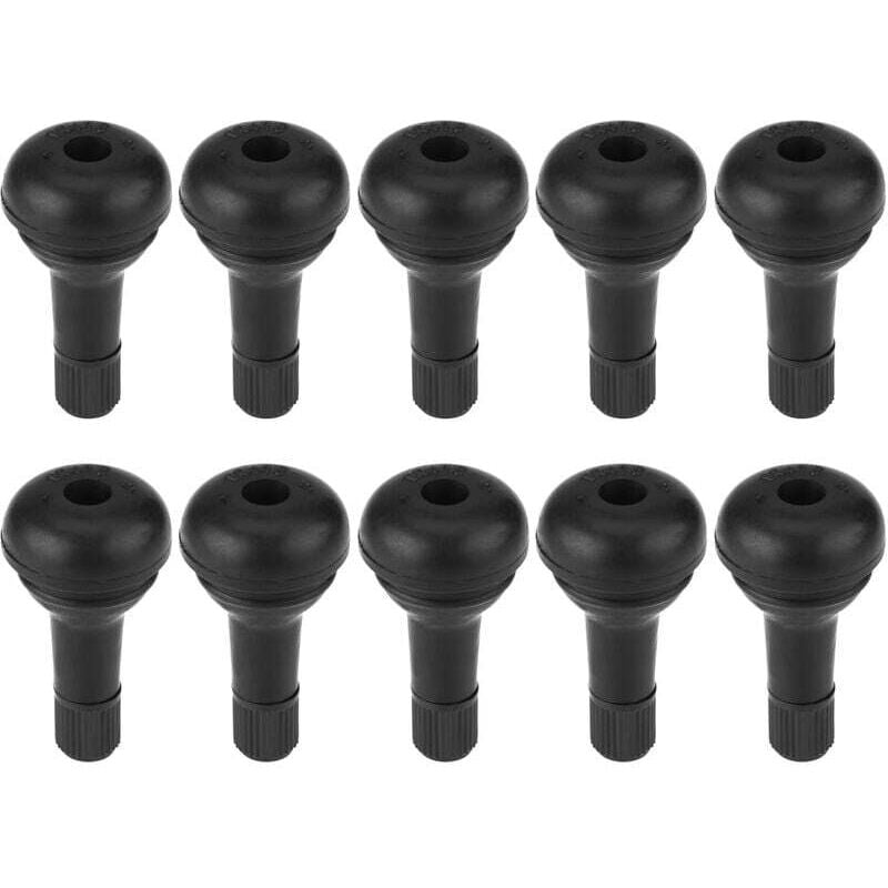 KZQ - 10 stücke Auto Auto TR415 Snap-in Rad Reifen Reifen Ventil Stem Kurze Gummi Ventil