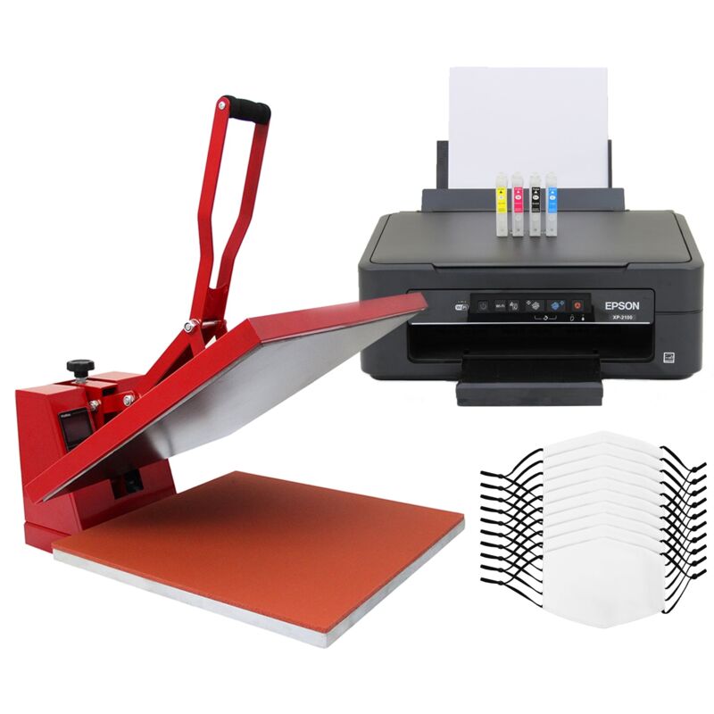 Monster Shop - 10 Sublimationsdruck Masken Transferpresse & Sublimations Drucker Transferpresse