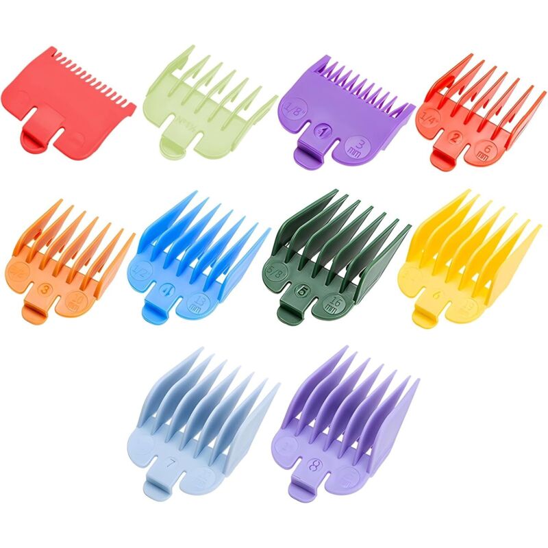 10-teiliges Führungskämme-Set für Haarschneider, Führungskämme-Set für Ersatz-Trimmer-Zubehör