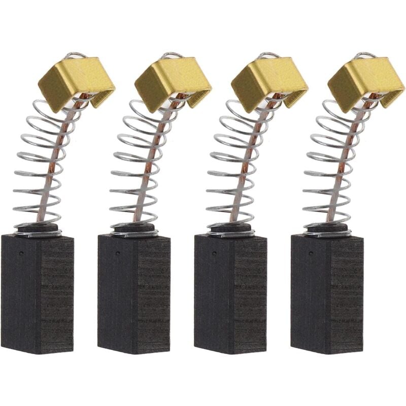 Gotrays - 100 Paar Auto-Stop-Ersatz-Motorkohlenbürsten 5x8x12mm Kompatibel mit Kress hm 10 em hm 22-2 em sblr 2117 fs 6901 hm 0-2 Elektrowerkzeug