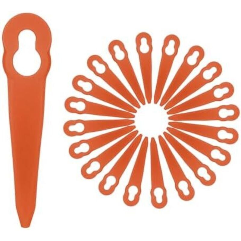 100 Stück Klingen kompatibel für STIHL Polycut 2-2 PolyCut 3-2, FSA 45 FSA 57 FSE 52, Kunststoffklingen für Stihl Akku-Trimmer