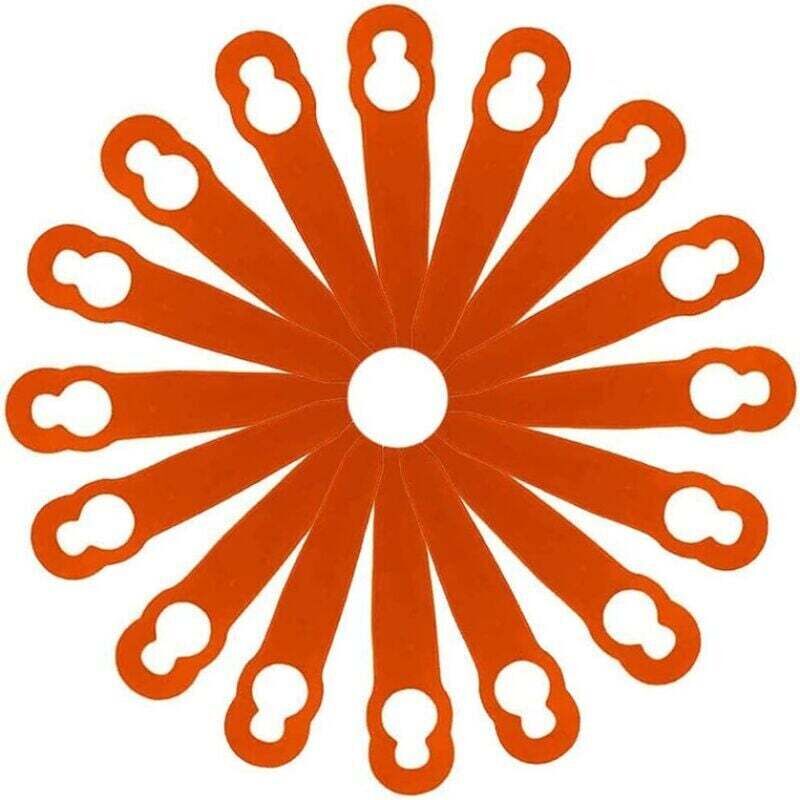 100 Stück Kunststoff-Ersatzmesser für STIHL Polycut 2-2 FSA 45 Rasenmäher, Rasenmäherzubehör und Aufsitzmäher, AAFGVC