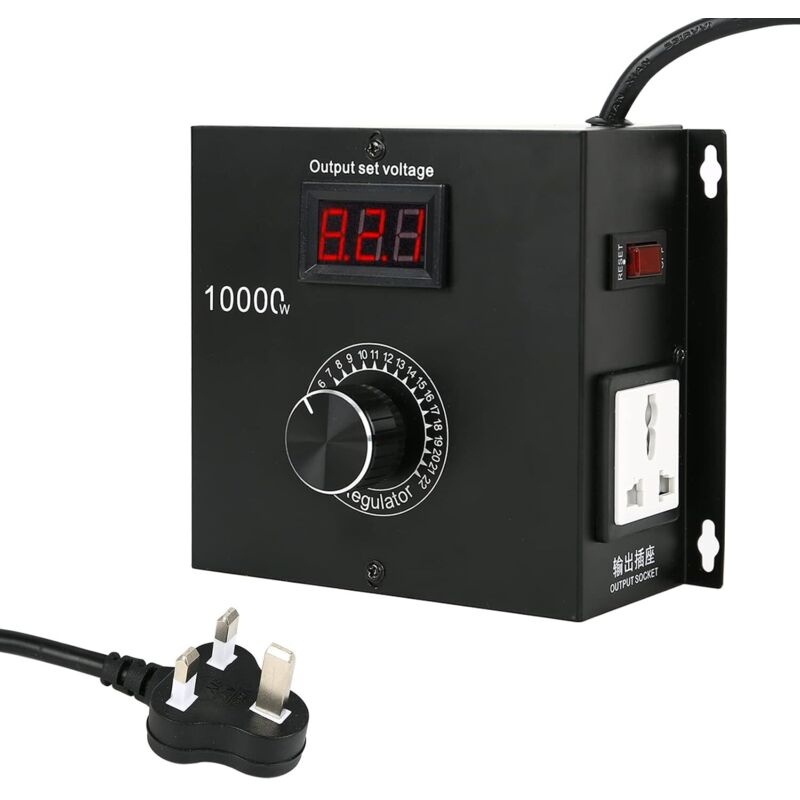 10000-W-Spannungsregler, 220-V-Wechselspannungsregler, Hochleistungs-Motordrehzahlregler, Spannungswandler, elektronischer SCR-Motortemperaturregler