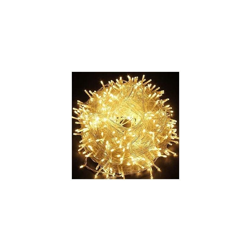 100M 2000 led Lichterketten Karneval Hochzeit Outdoor Indoor Gartenbeleuchtung (Warmweiß)