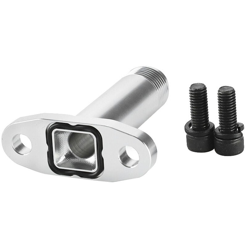 Tlily - 10AN Turbo Ablauf Fitting Erweiterte Öl Adapter Outlet für T3/T4 Turbolader Flansch